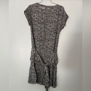 Liz Claiborne Dresses Vintage Silk Spot Print Drop Waist Dress Size 4